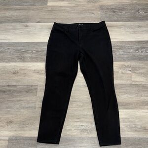 WHBM Black Skinny Jeans